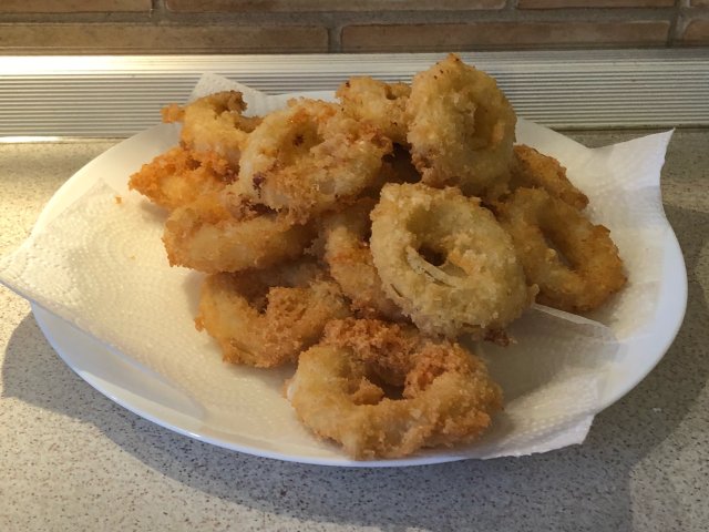 Рецепт луковых колец